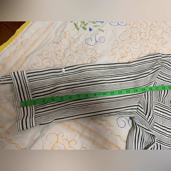 Vertical stripe button down from Fortune & Ivy - Picture 9 of 14